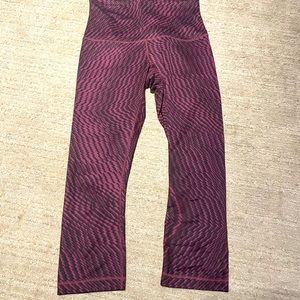 lululemon wunder under crops-Size 8